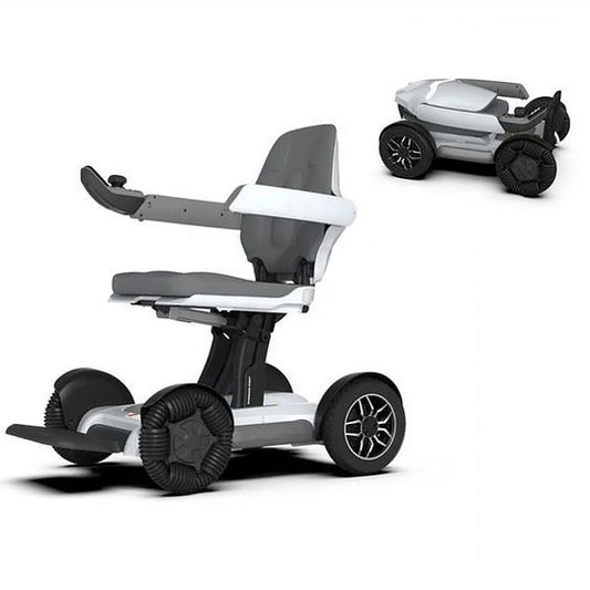 All Terrain Electric wheelchair Scooter Auto Folding with Smart App Control