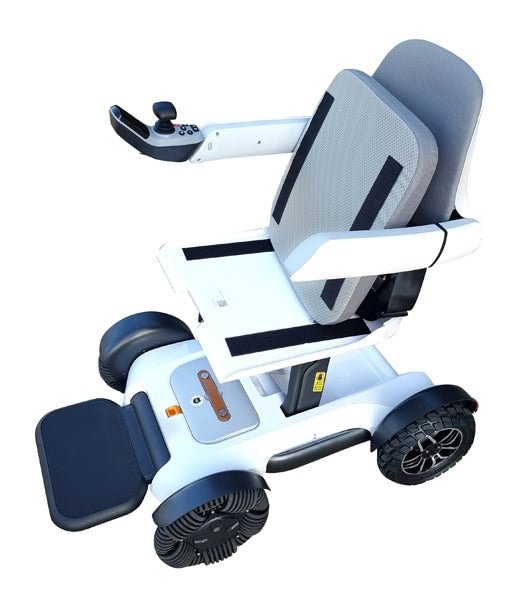 All Terrain Electric wheelchair Scooter Auto Folding with Smart App Control